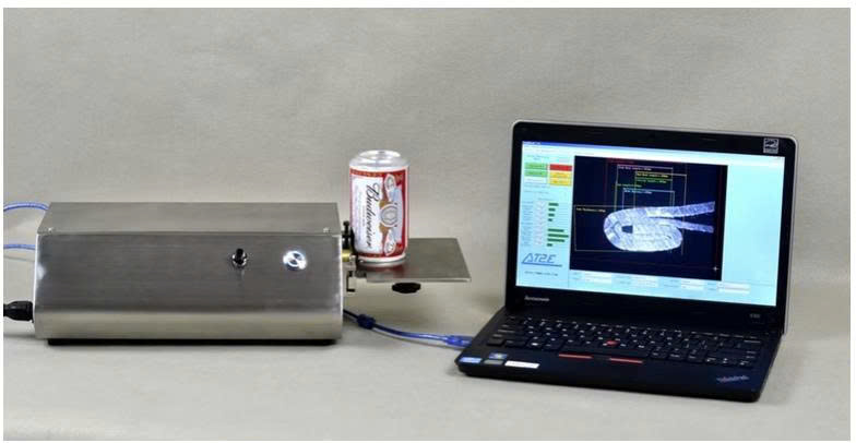 Máy kiểm tra đường hàn lon SEAM CHECK Plus
